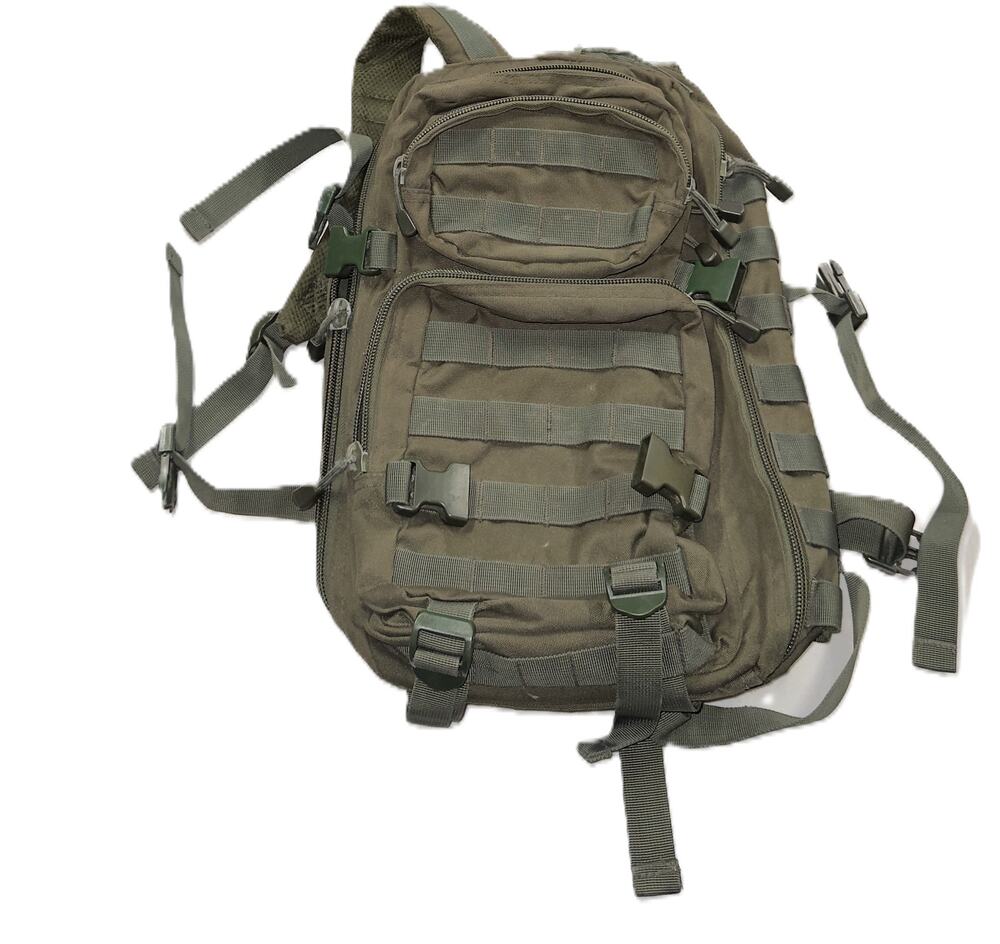Mil-Tec Olive Green Tactical Backpack Military MOLLE Pack